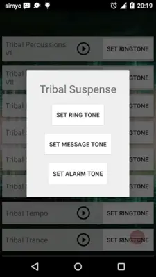 Ringtones Tribal Afro House Tunes android App screenshot 1