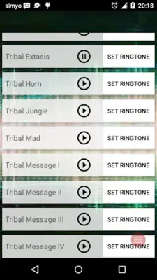 Ringtones Tribal Afro House Tunes android App screenshot 2